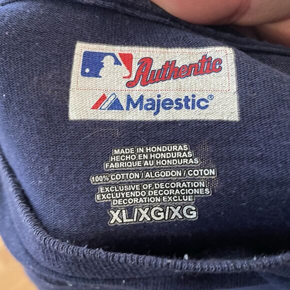 3pc Mens New York Yankees T-Shirts Lot Size L/XL Mitchell & Ness Majestic Bundle - Picture 9 of 10